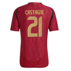 Belgien Timothy Castagne #21 Heimtrikot EM 2024 Kurzarm